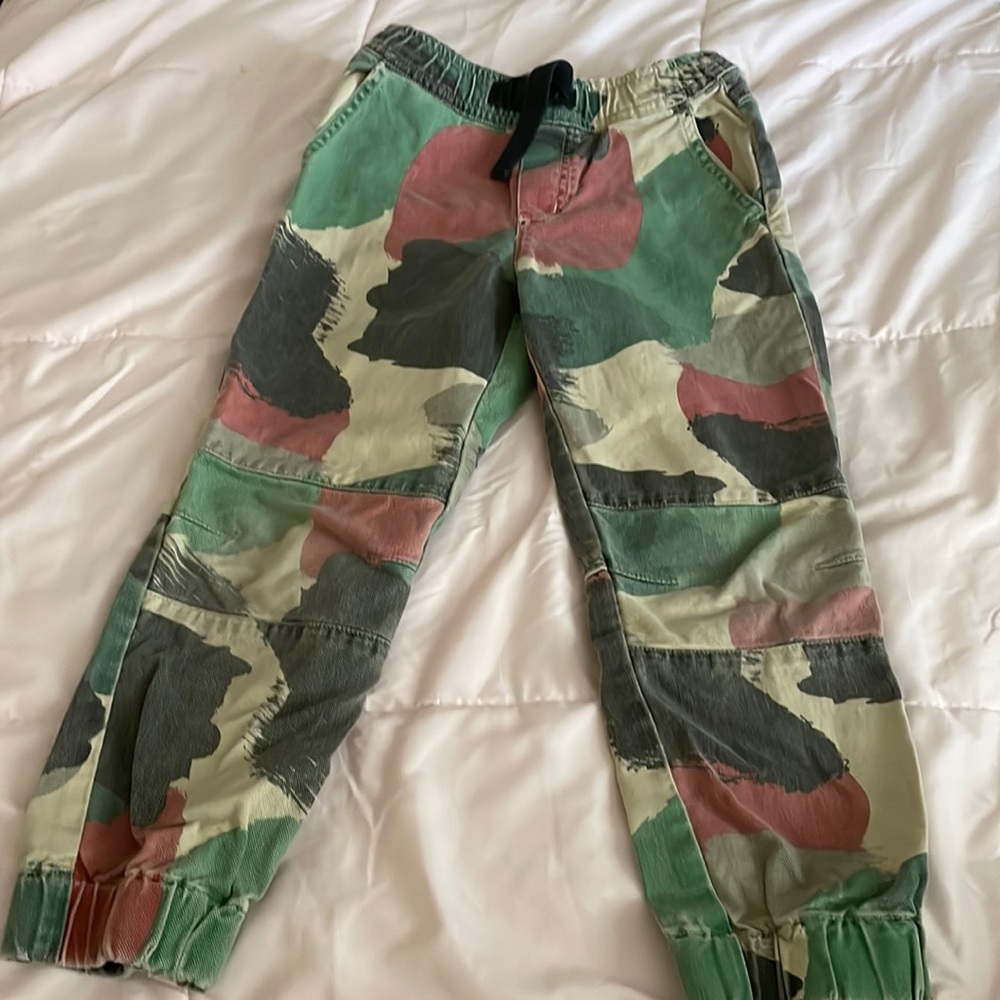 Stella Mcartney boys Camo pants
